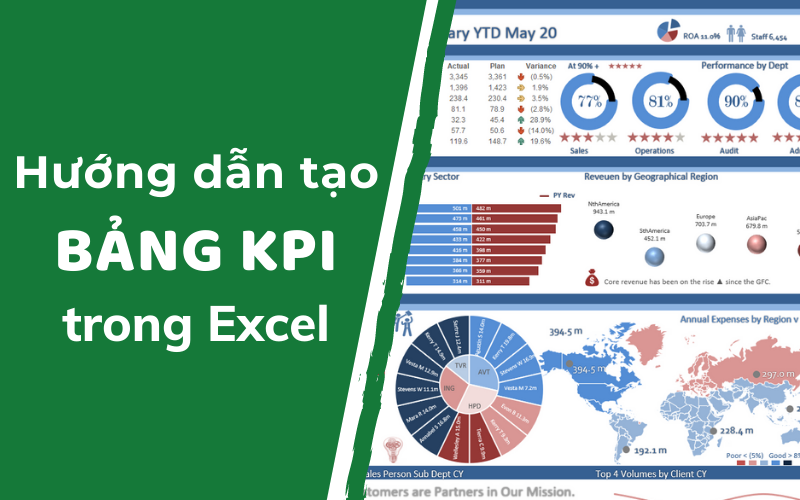 Cách Tạo Bảng Hiệu Suất Kpi Kpi Dashboard Trong Excel 4686